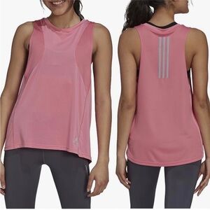 Adidas Own The Run Tank Rose SZ S